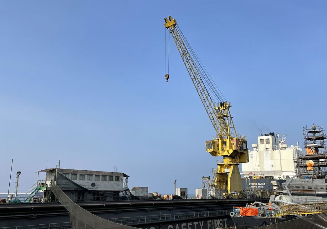 Floating Dock Crane