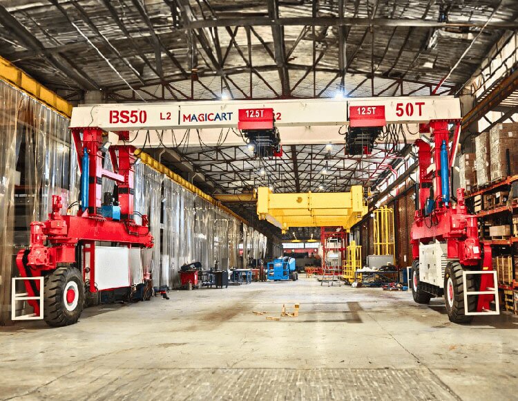 BS model - Spreader RTG Crane