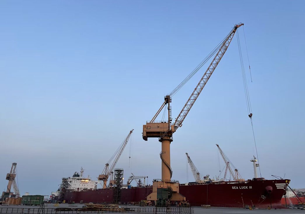 Shipyard Jib Crane