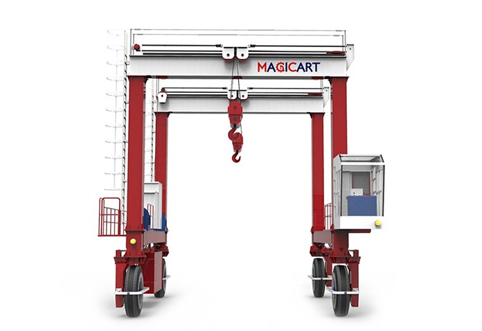DB model - Double Hook RTG Crane