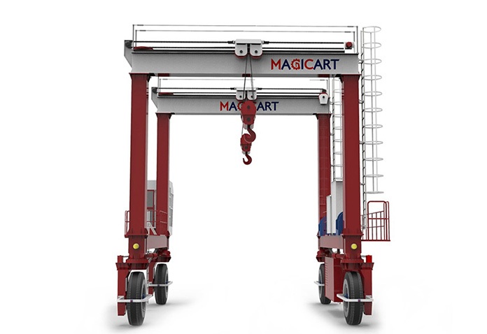 DB model - Double Hook RTG Crane