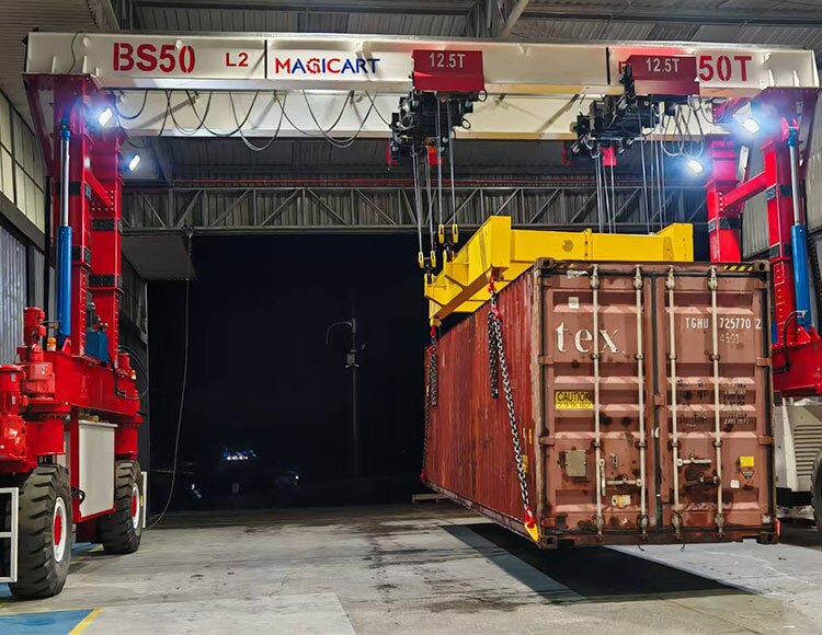 BS model - Spreader RTG Crane
