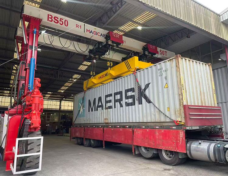 BS model - Spreader RTG Crane