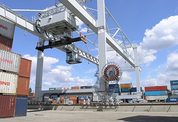 Rail Mounted Container Gantry Crane