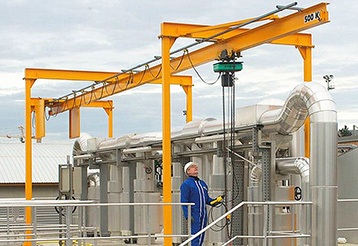 Fixed Gantry Monorail Crane