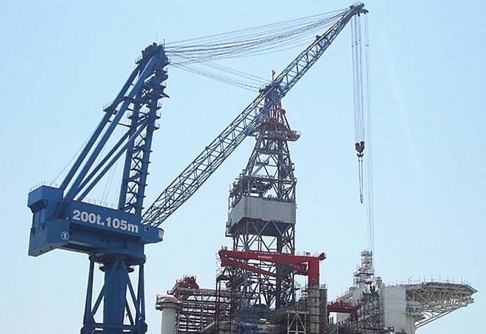 Shipyard Jib Crane