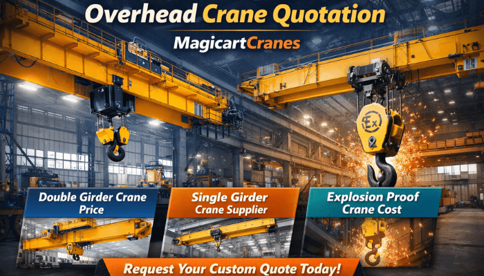 custom overhead crane quotation