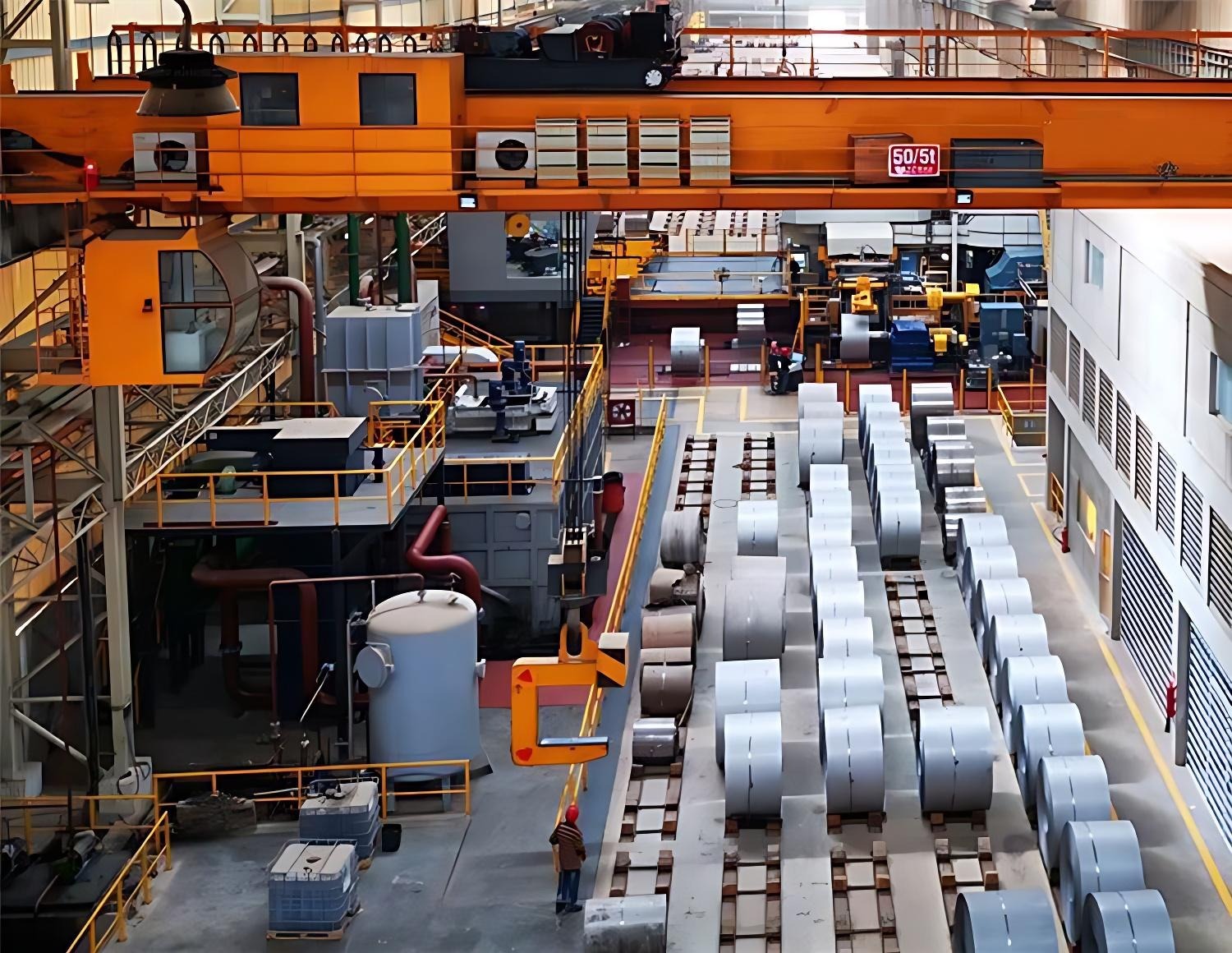 C Hook Type Bridge Crane for Coil