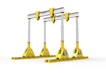 Hydraulic Gantry – MAGICART’s Folding Design