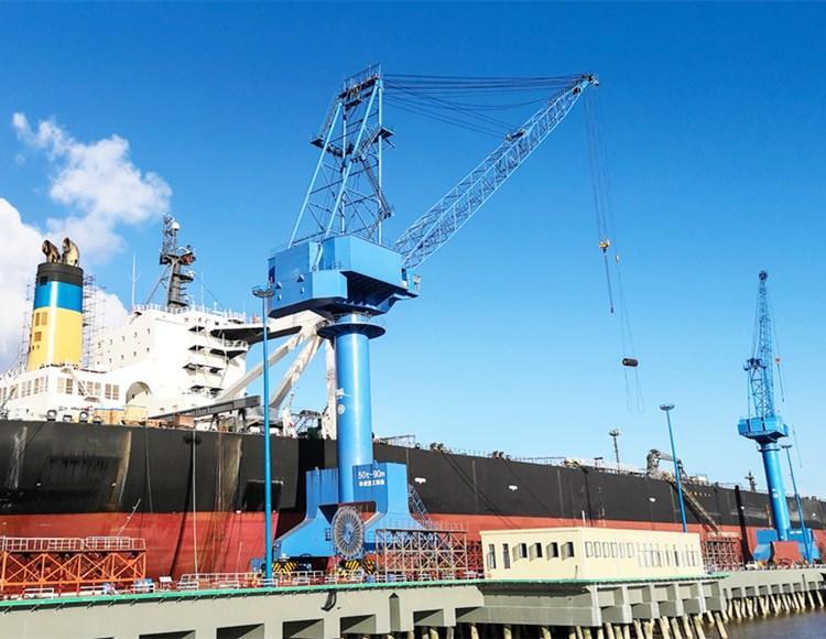 50t Portal Jib Crane for Dry dock