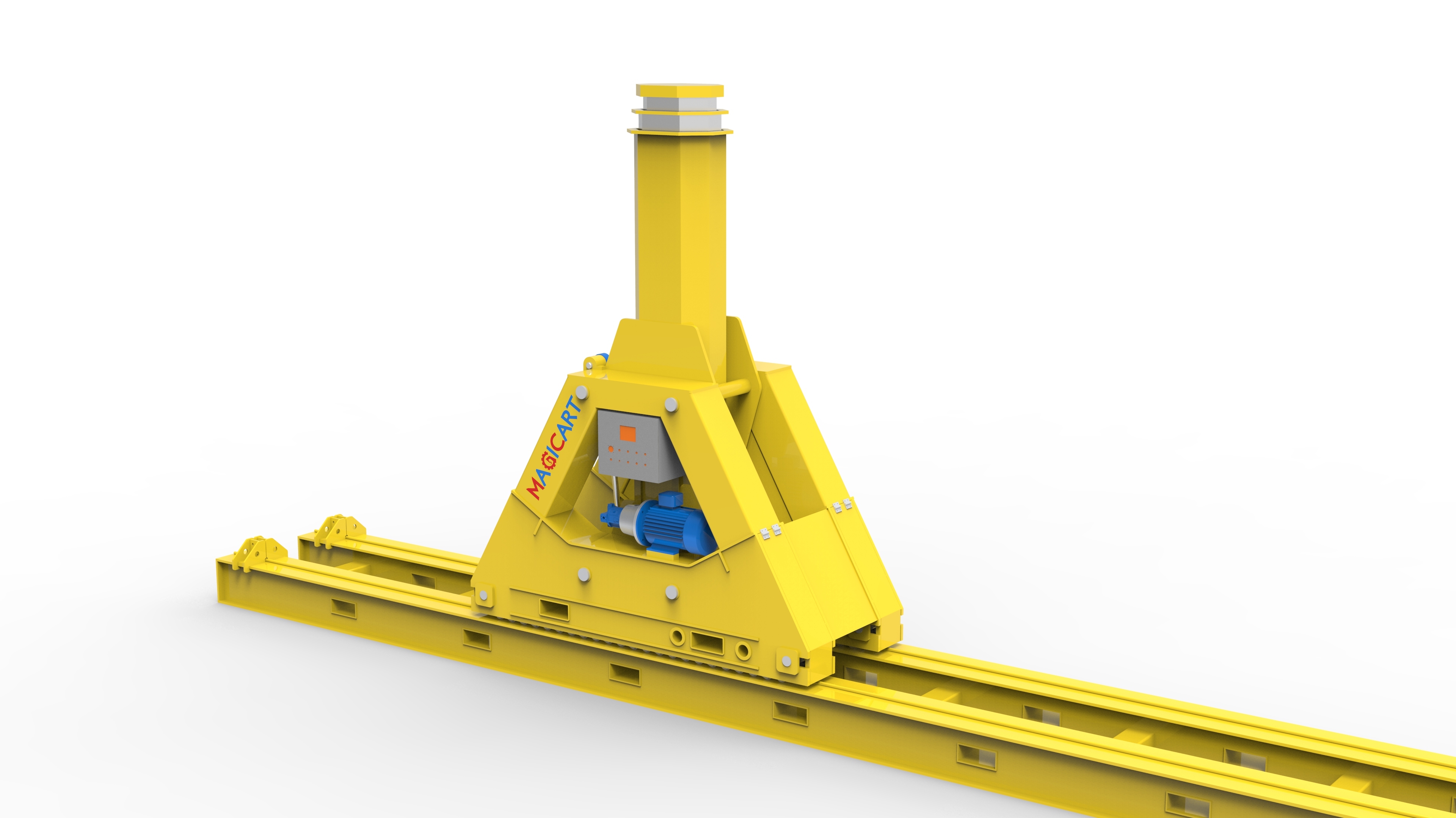 Hydraulic Gantry - MAGICART’s Folding Design