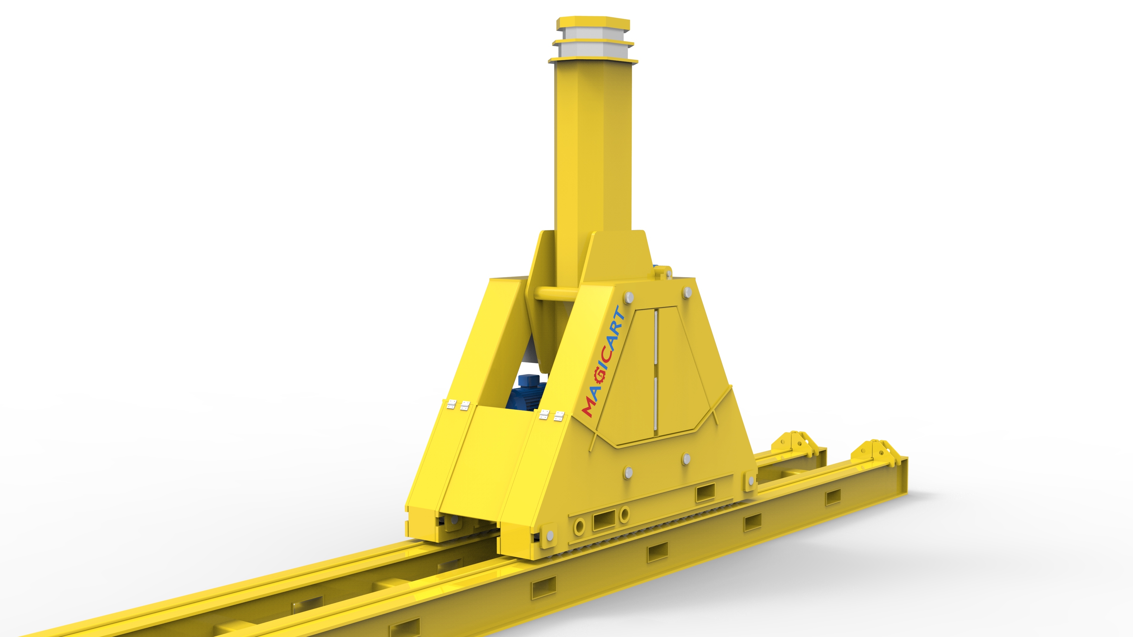 Hydraulic Gantry - MAGICART’s Folding Design