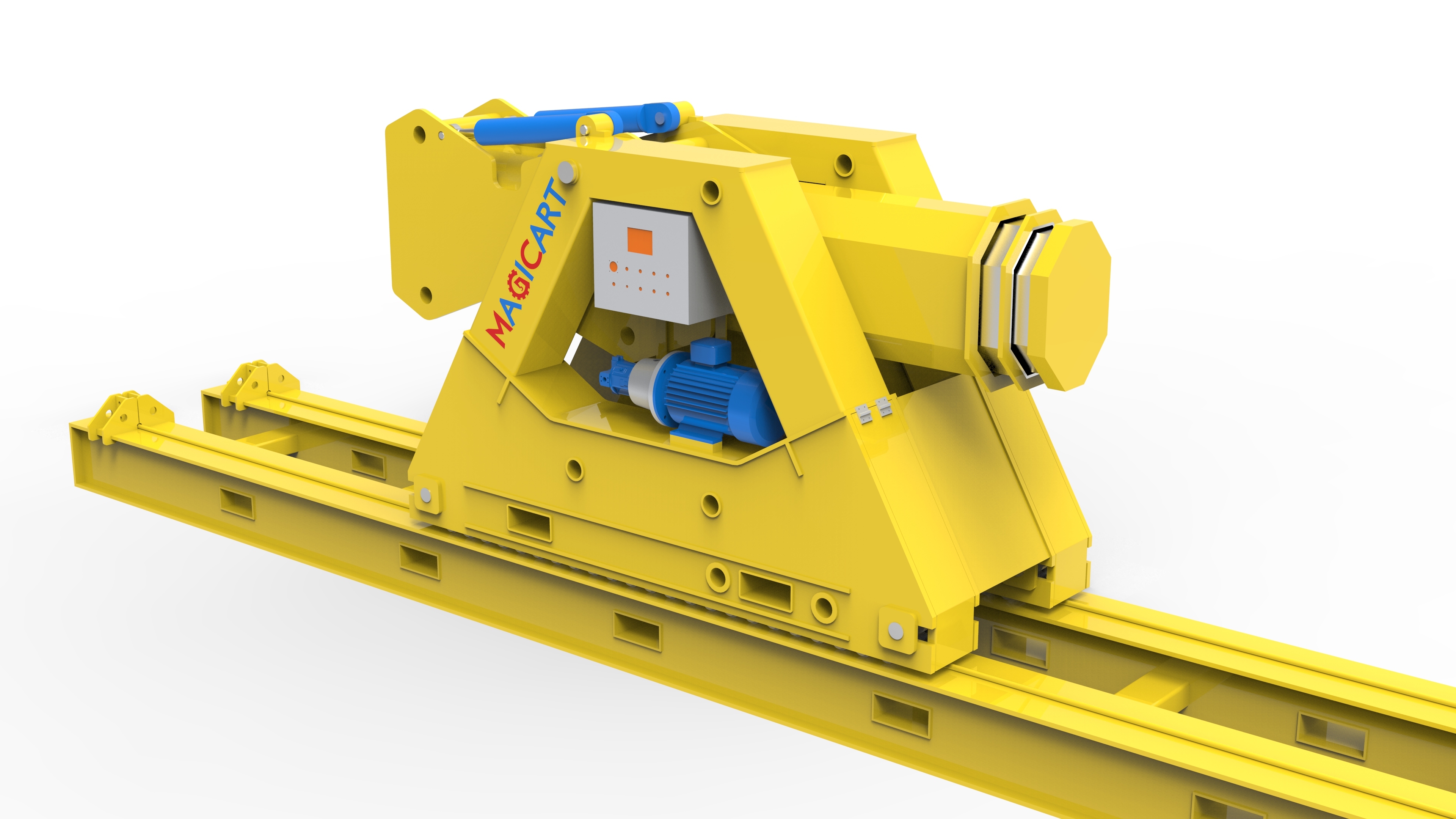 Hydraulic Gantry - MAGICART’s Folding Design