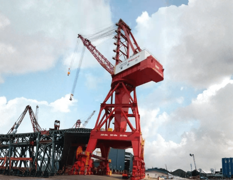250T Shipyard Jib Crane