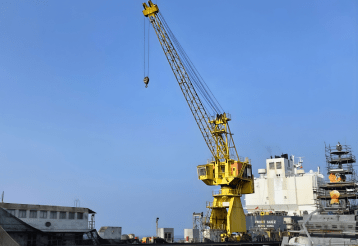 Floating Dock Crane