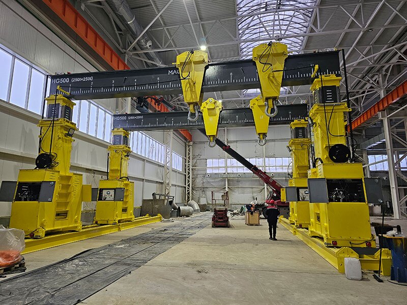 500 Ton Hydraulic Gantry