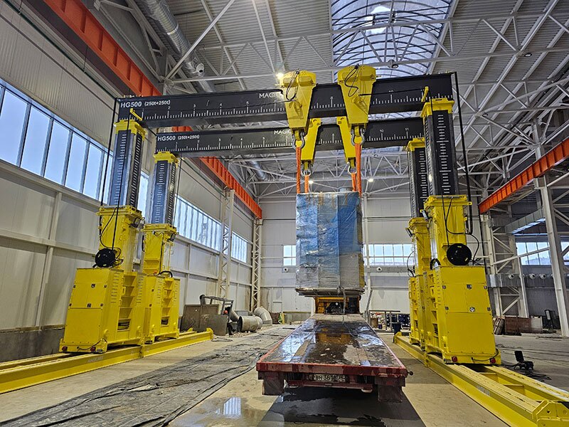 500 Ton Hydraulic Gantry