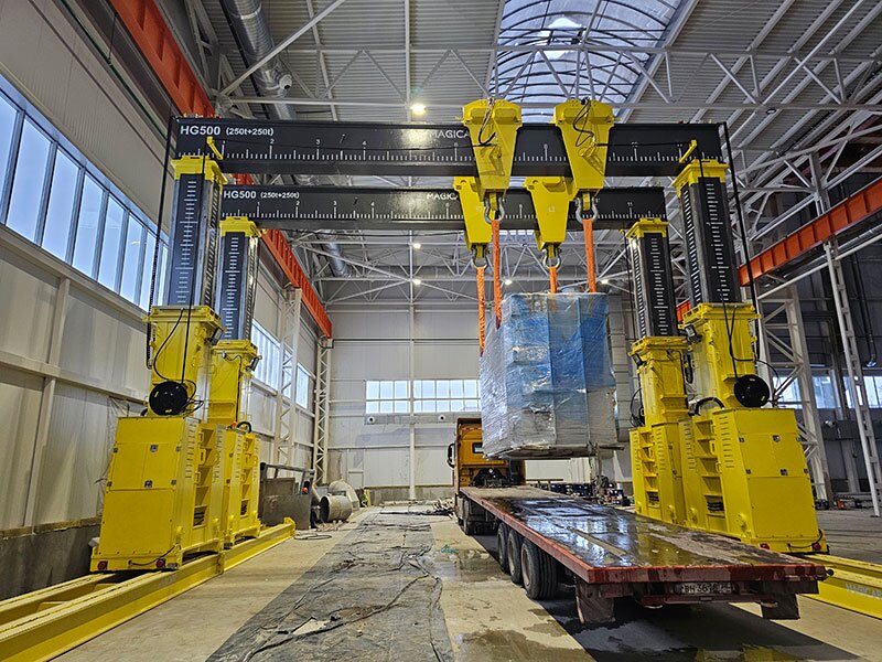 500 Ton Hydraulic Gantry