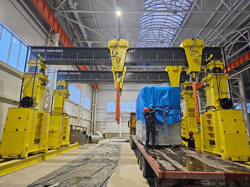500 Ton Hydraulic Gantry