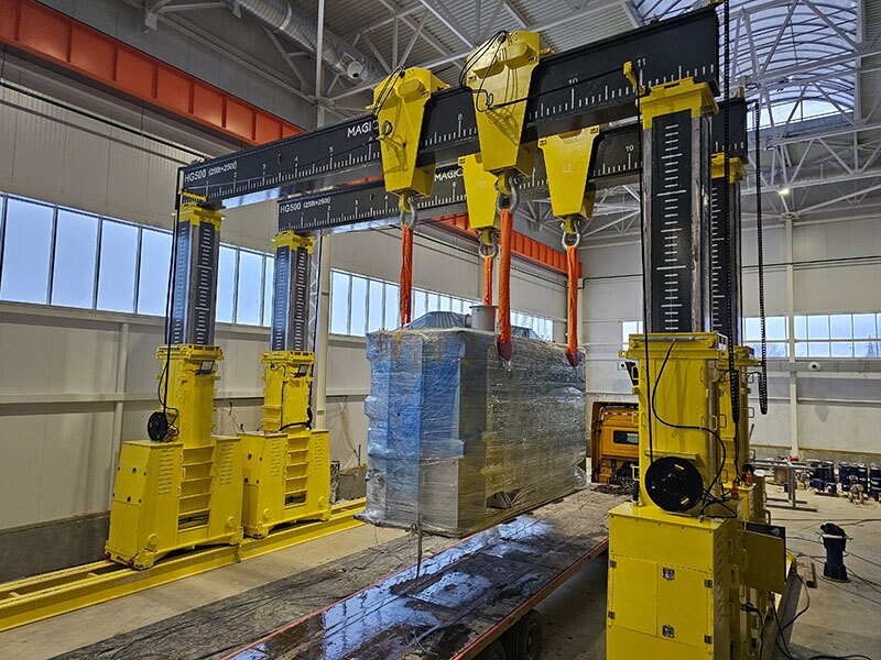 500 Ton Hydraulic Gantry