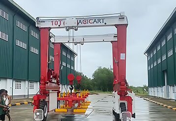 DB model – Double Hook RTG Crane