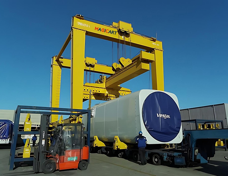 BS model - Spreader RTG Crane