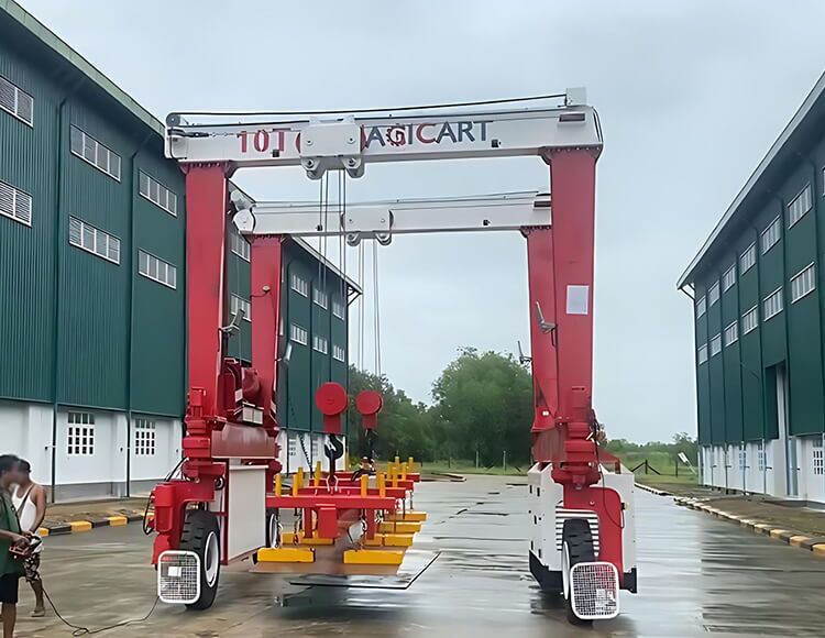 DB model - Double Hook RTG Crane
