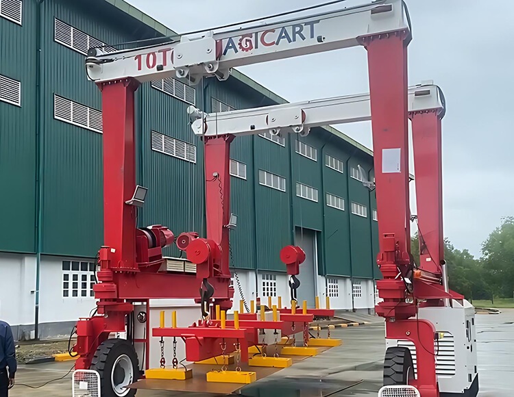 DB model - Double Hook RTG Crane