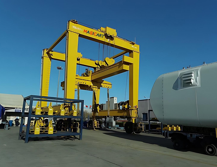 BS model - Spreader RTG Crane