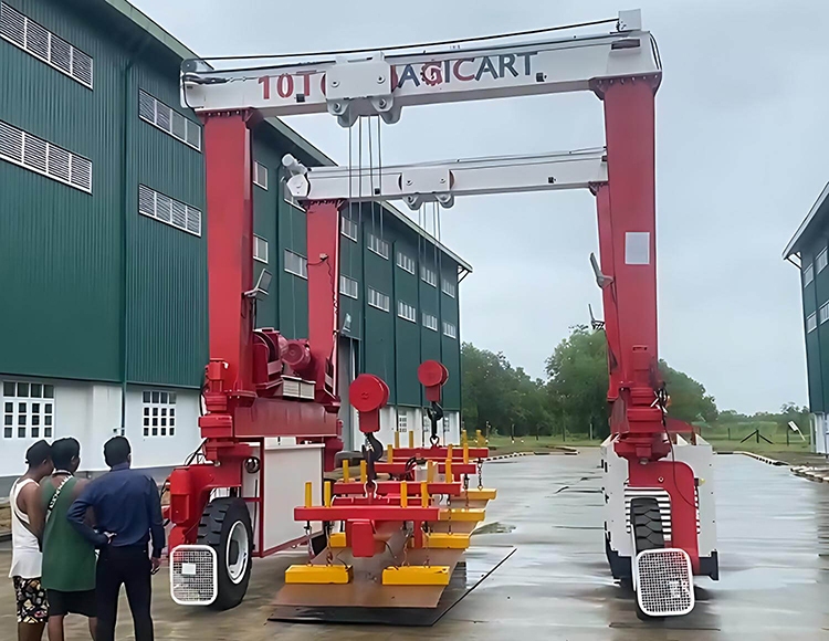 DB model - Double Hook RTG Crane