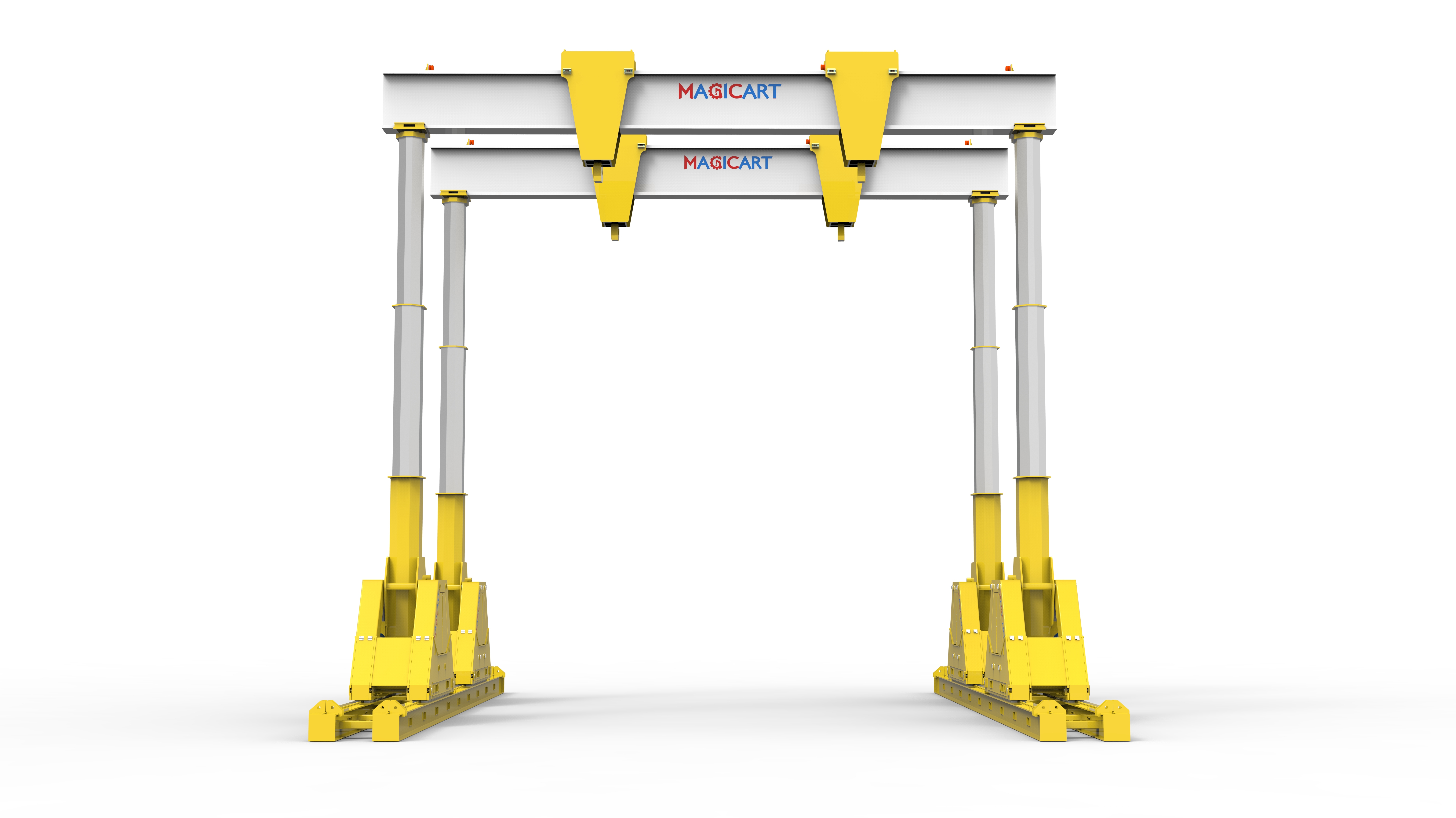 Hydraulic Gantry - MAGICART’s Folding Design