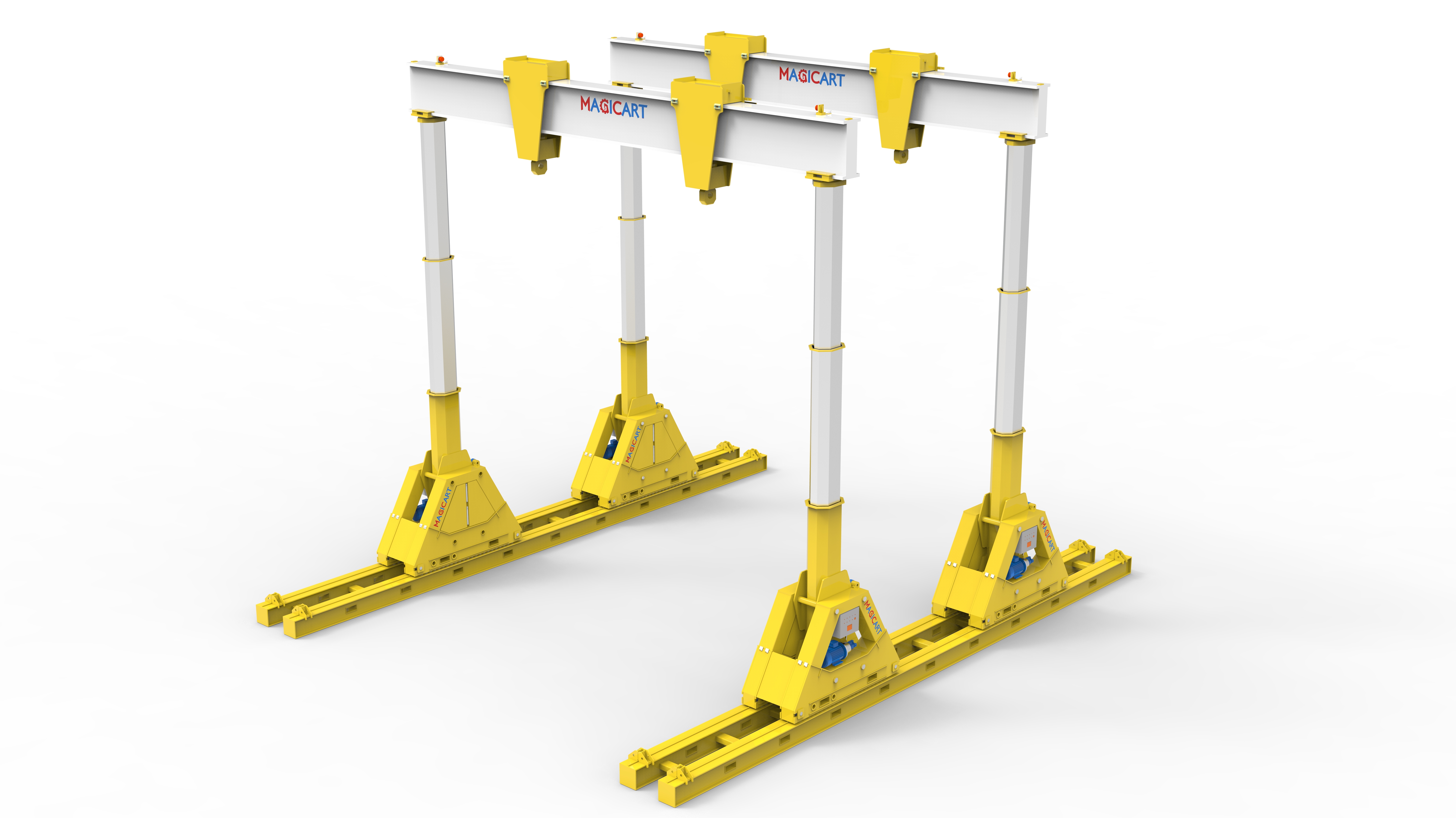 Hydraulic Gantry - MAGICART’s Folding Design