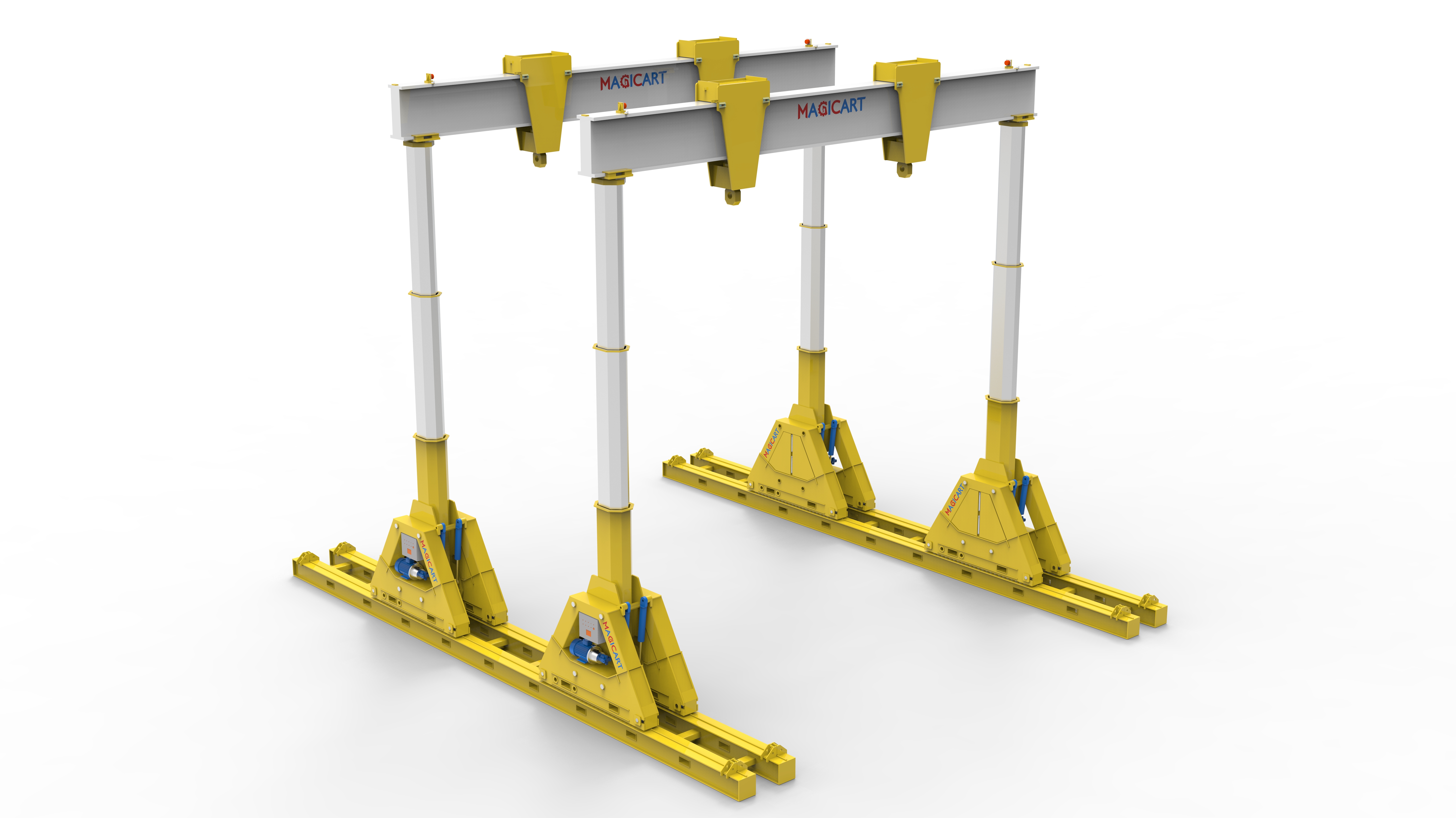 Hydraulic Gantry - MAGICART’s Folding Design