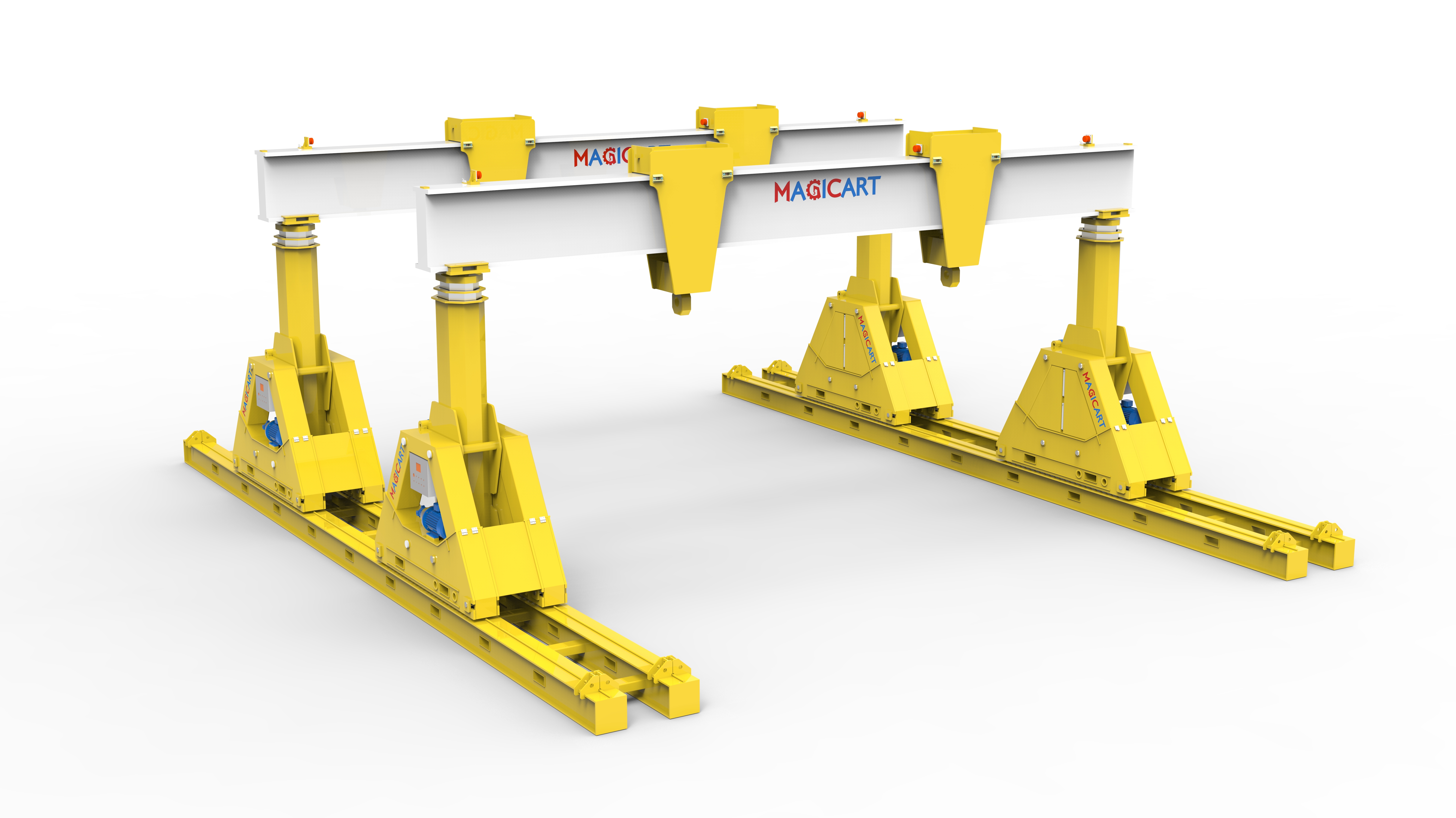 Hydraulic Gantry - MAGICART’s Folding Design