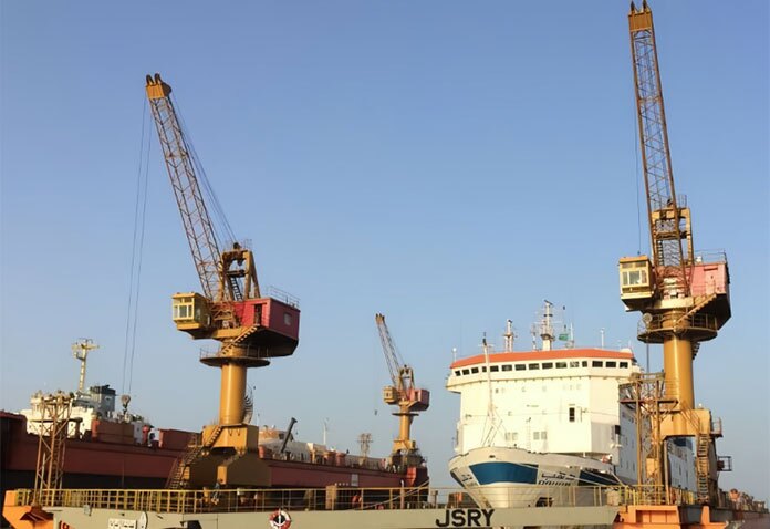 Floating Dock Crane