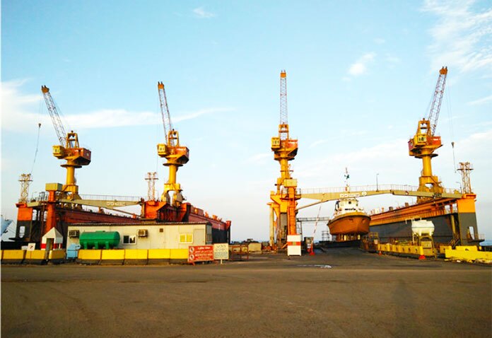 Floating Dock Crane
