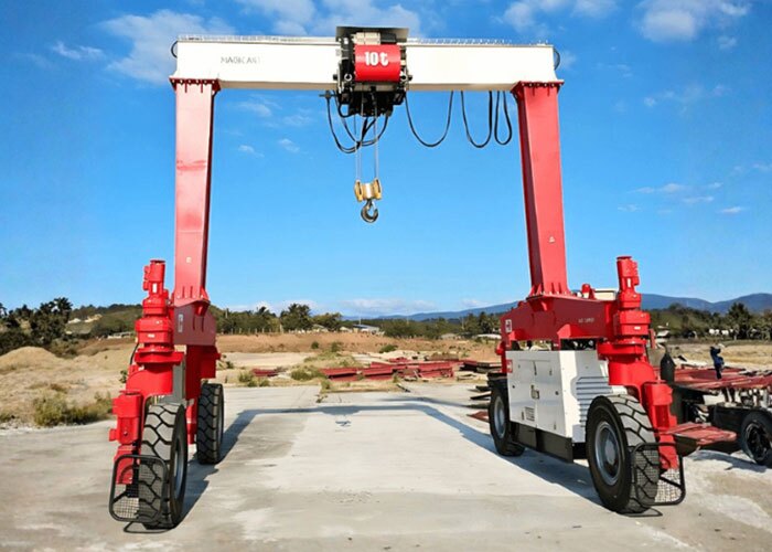 10T Electric RTG Crane